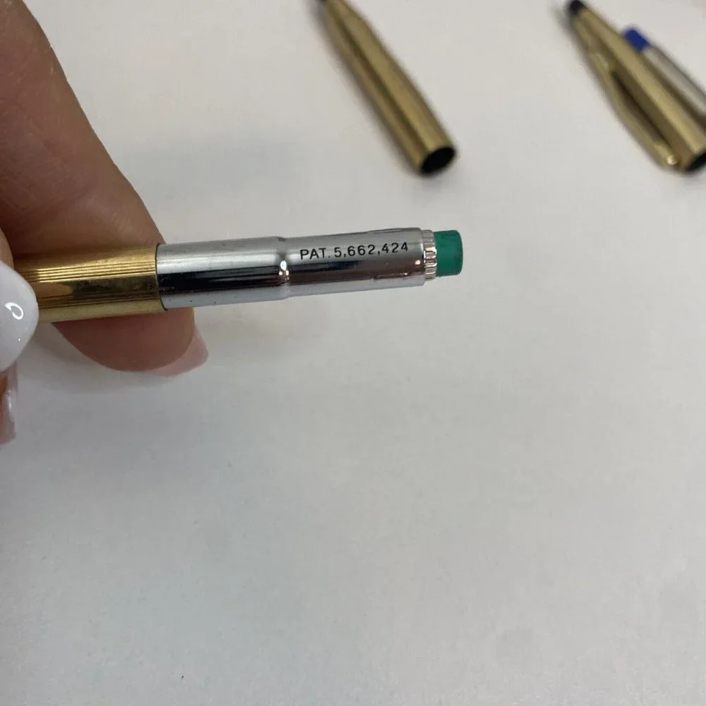 Vintage Cross Pen & Pencil 10kt Gold Filled USA Made In Working Order